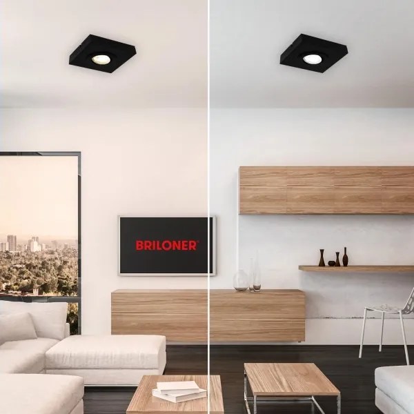 Briloner 3996015 - Faretto LED CTS LED/4W/230V 2700/4000K nero