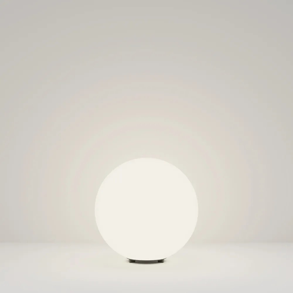 Lampada Da Terra Moderna Per Esterno Plastica Bianco 1 Luce E27 30W Ip54