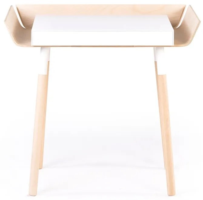 Scrivania bianca con 1 cassetto Scrivania My Writing - EMKO