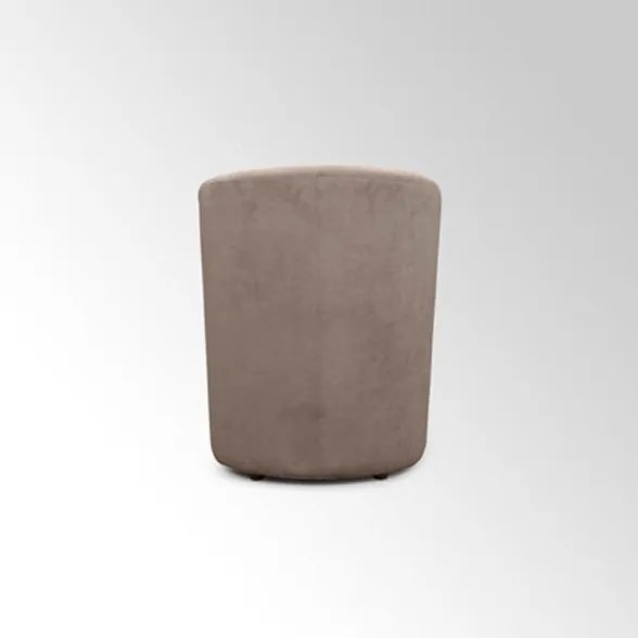 Poltrona Belize N-Enjoy Struttura in Legno Rivestimento Tessuto Beige