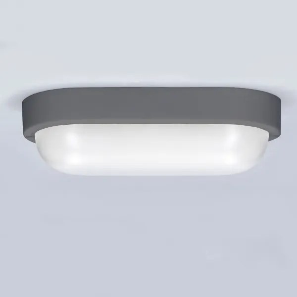 Solight WO744-G- Applique a LED da esterno LED/13W/230V 4000K IP54 grigio ovale