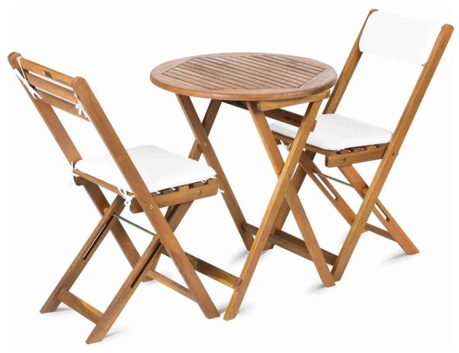 Fieldmann - Set da balcone in acacia