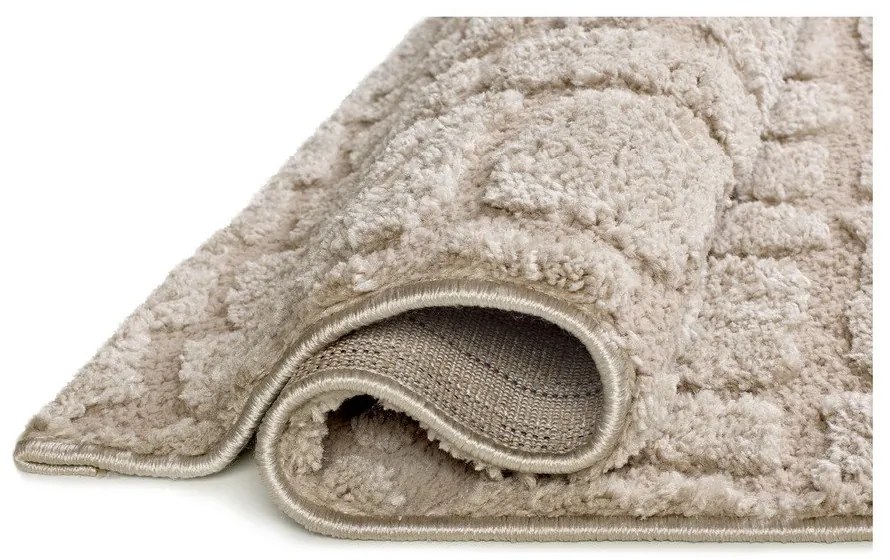 Tappeto beige 190x285 cm Juno – Universal