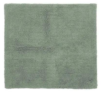 Tappeto da bagno in cotone verde Luca, 60 x 60 cm - Tiseco Home Studio