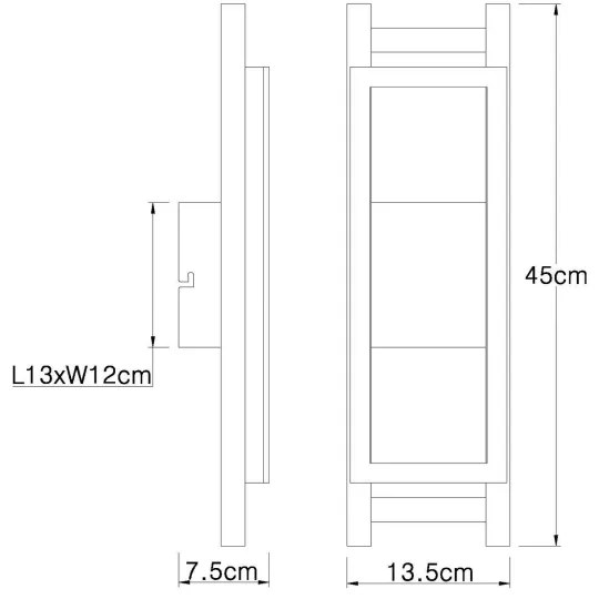 Globo 67266W - Applique a LED ILLA LED/10W/230V