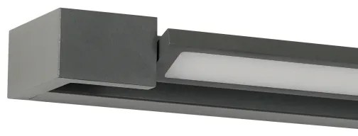 Brilagi - Illuminazione per specchio LED da bagno AQUA LINE LED/18W/230V 60 cm IP44 antracite