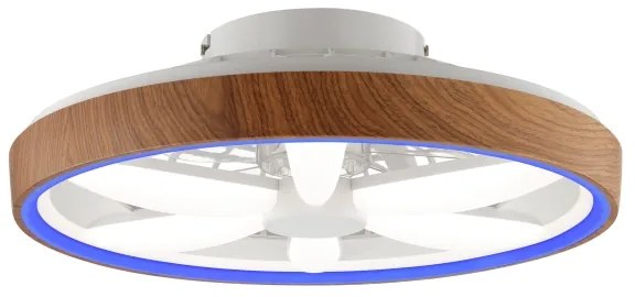 Brilliant - LED RGBW Ventilatore a soffitto dimmerabile GAIANO LED/24W/230V + +TC