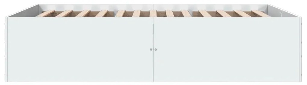 Giroletto bianco 135x190 cm in legno multistrato