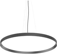 Sospensione Moderna Fly Metallo Nero Led 65W 4000K Luce Naturale