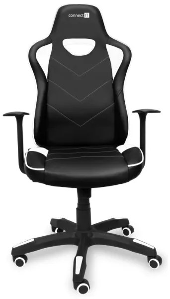 CONNECT IT CGC-0700-WH - Sedia gaming LeMans Pro nero/bianco