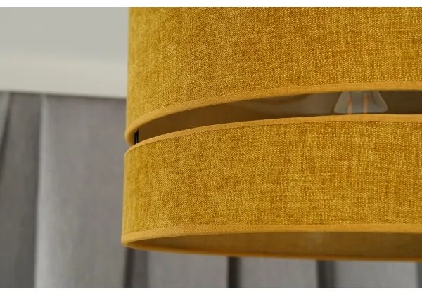 Duolla - Lampadario a plafone DOUBLE 1xE27/15W/230V diametro 40 cm arancione