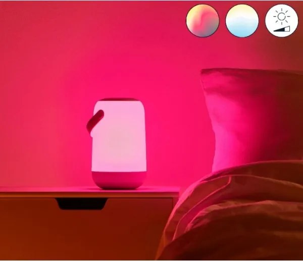 WiZ - Lampada portatile dimmerabile LED RGBW MOBILE LED/13,5W/5V Wi-Fi