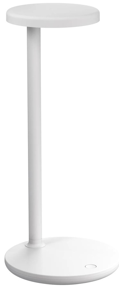 Flos Oblique Lampada Da Tavolo H.35 cm professionale a luce diretta anti-abbagliamento temporizzata Bianco Opaco