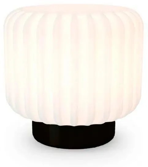 Dentelles Wide XL Portable Lampada da Tavolo Black - Atelier Pierre