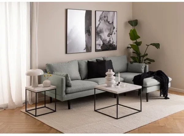 Tavolino da salotto CAMILO bianco