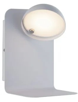 Applique LED moderno Boing bianco, bianco naturale