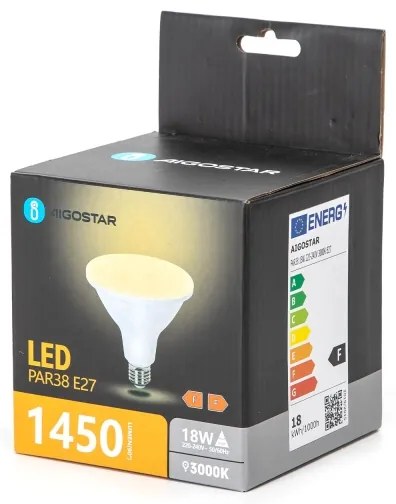 Lampadina LED PAR38 E27/18W/230V 3000K - Aigostar