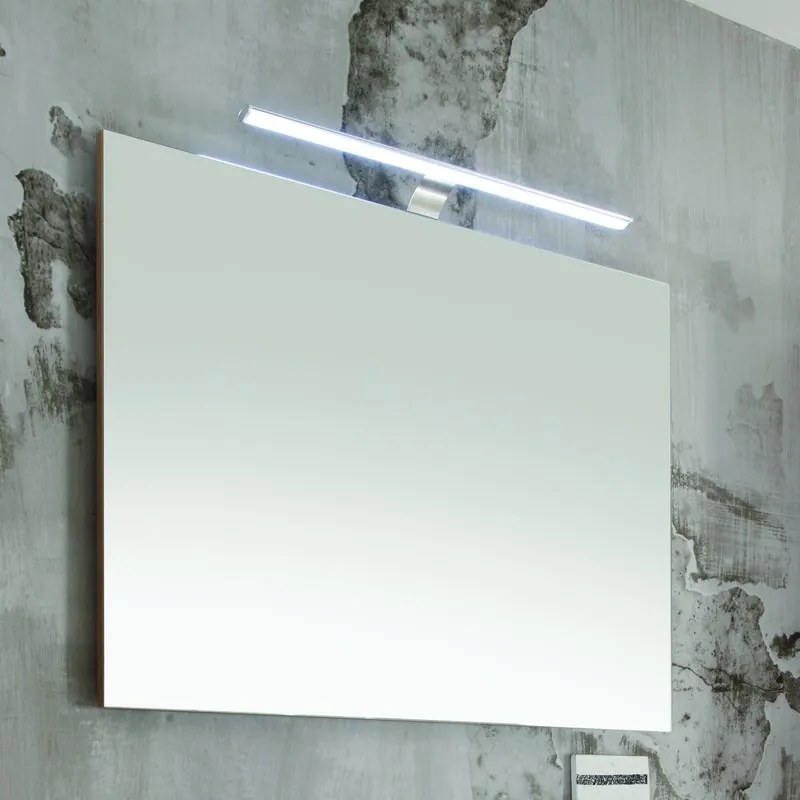 Specchio con illuminazione integrata bagno rettangolare PELIPAL H 70 x P 3.2 cm marrone