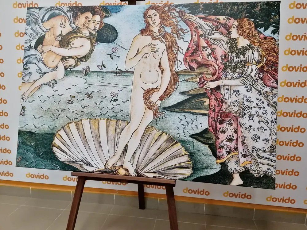 Quadro su tela – Riproduzione Nascita di Venere - Sandro Botticelli