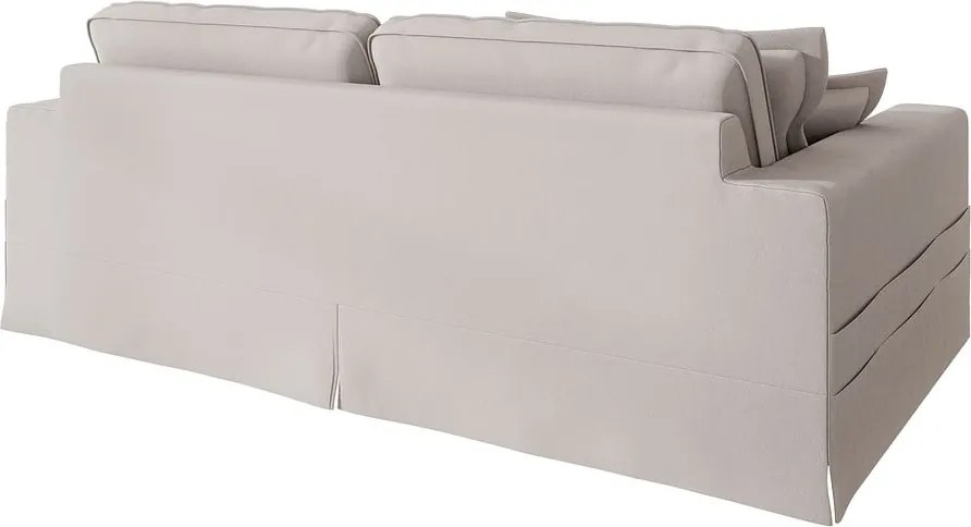 Divano color crema 236 cm Nora – Ropez