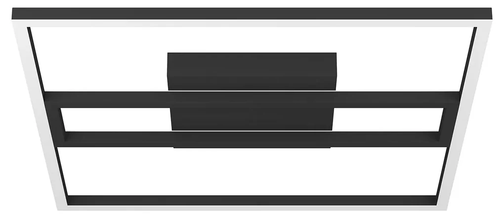 Plafoniera Moderna Calagrano-Z Alluminio Nero Led Integrato 21W