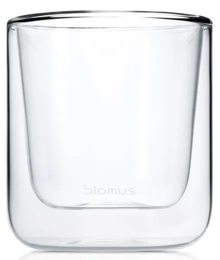 Set di bicchieri doppio strato 2 pz 200 ml Nero – Blomus