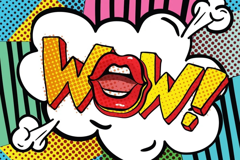 Stampa su tela – In stile pop art - WOW!