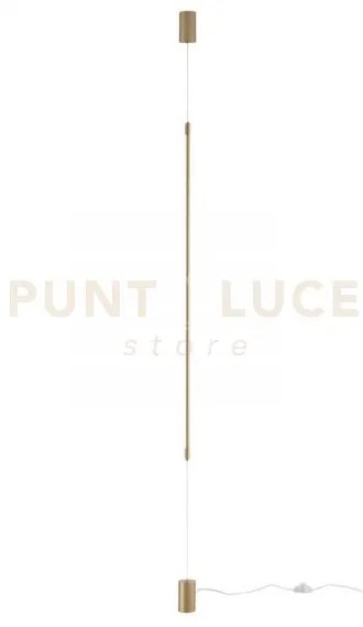 Piantana a sospensione led gravity oro 15w 1728lm cct  3000k 4000k ...