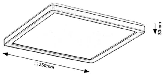 Rabalux 7775-LED Lampada da esterno dimmerabile LED/15W/230V Wi-Fi Tuya IP44 + TC