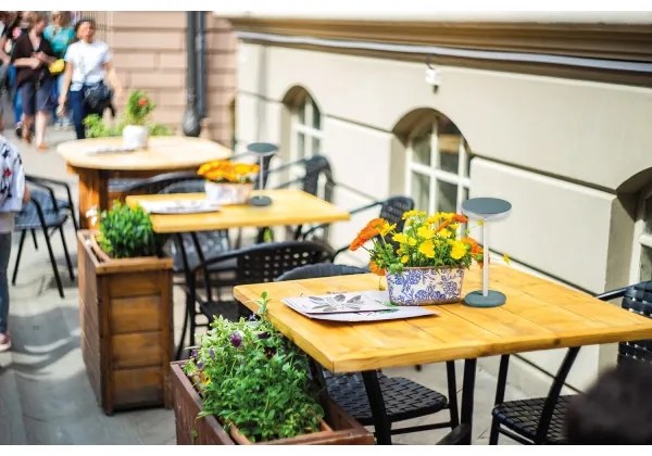 Kanlux 37313- Lampada ricaricabile dimmerabile FLUXY LED/1,7W/1800 mAh IP44 verde