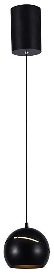 Lampadario LED a sospensione con filo touch LED/8,5W/230V 3000K nero