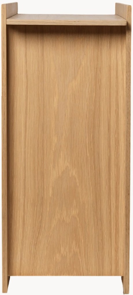 Pattumiera in legno Sama