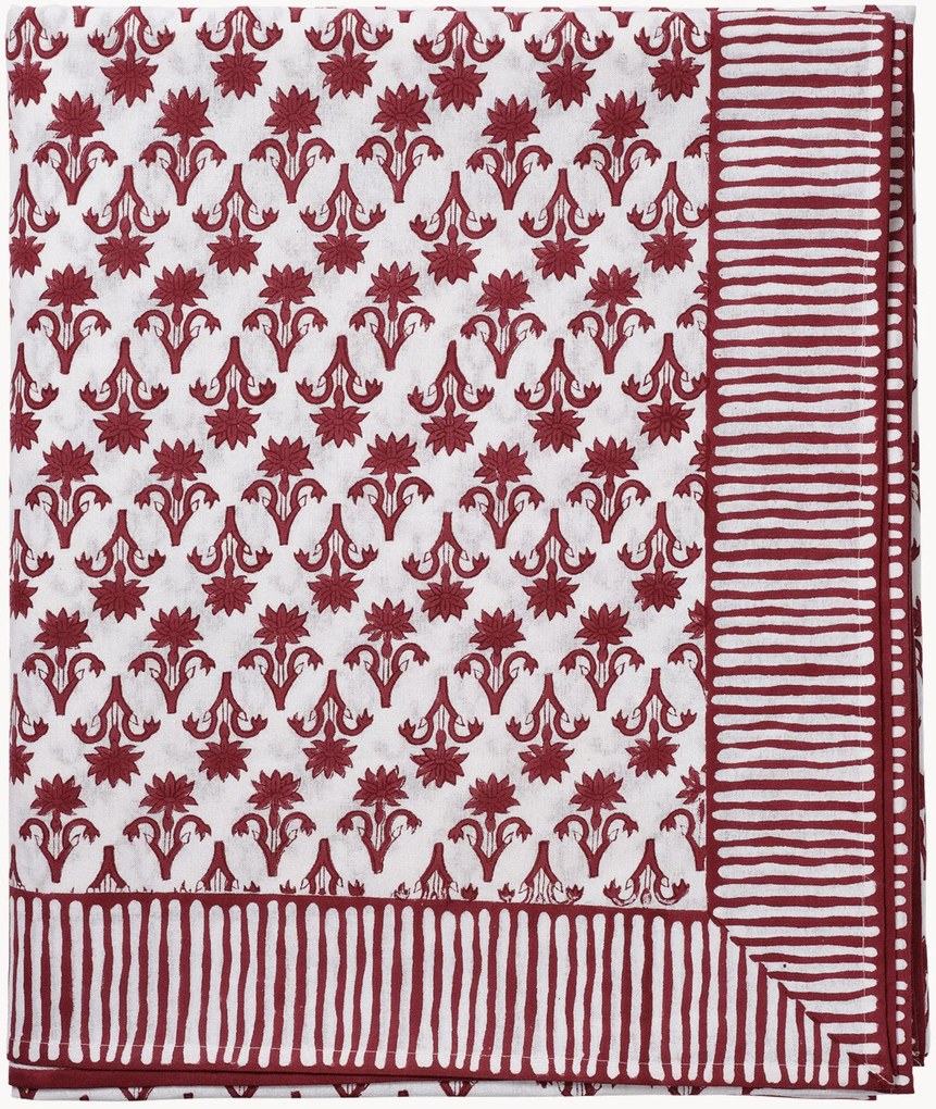 Tovaglia in cotone fatta a mano Lily, varie misure