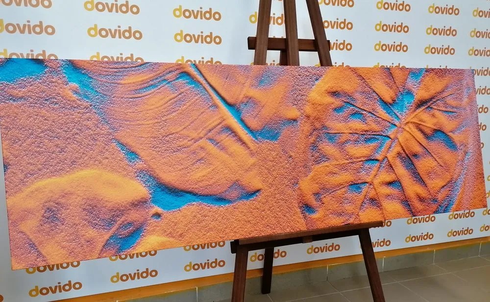 Quadro su tela – Texture interessante delle foglie