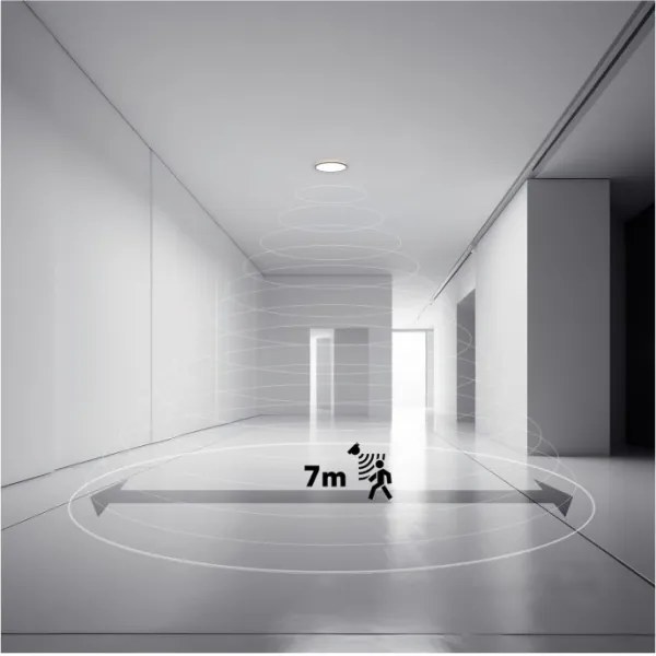 Lampada LED bagno NIVERA LED/12W/230V IP54 Ø 22,5 cm nera con telecomando