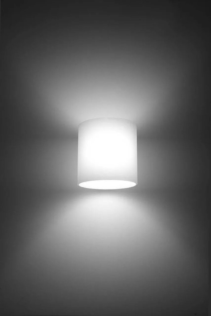 Applique da Parete in Vetro Bianco VICI G9 Bianca da interno