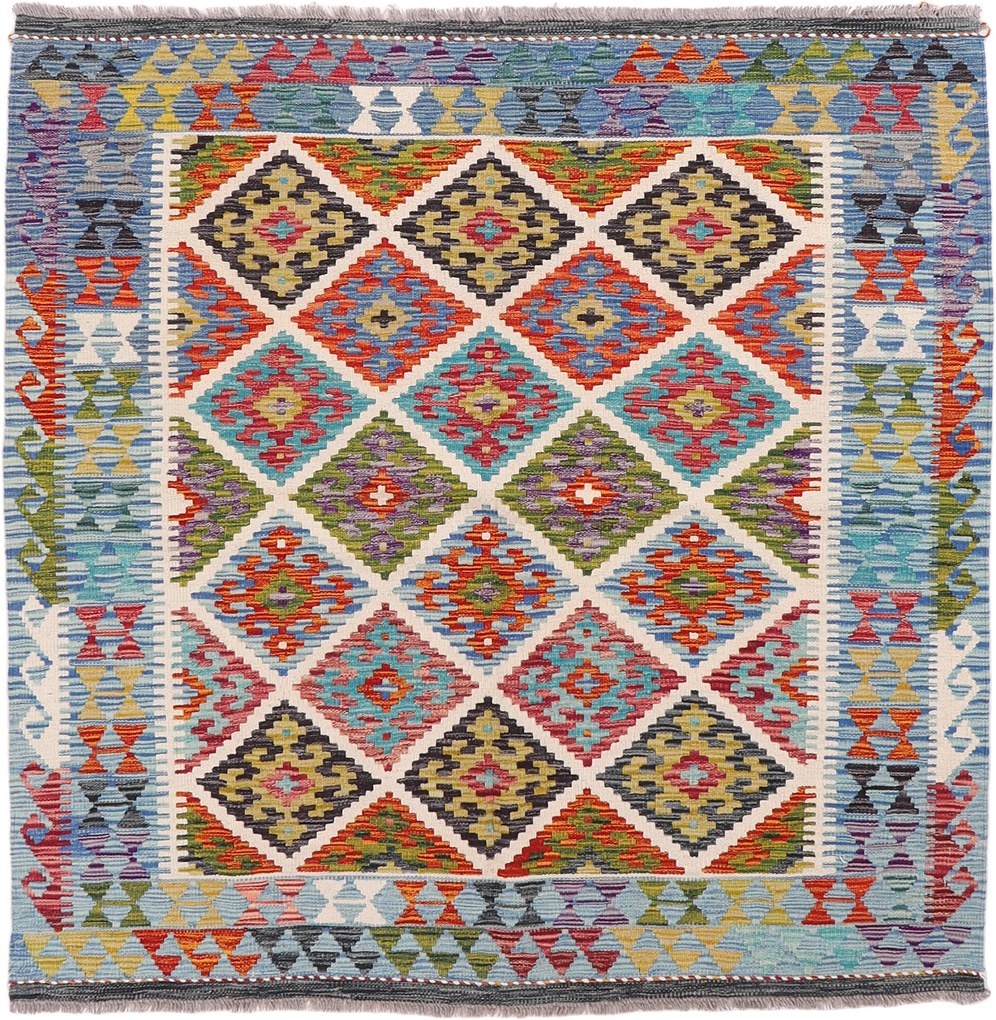 Kilim Tappeto 150x160 (Pakistan) Annodato A Mano