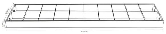 Lampada fluorescente T8 2xG13/18W/230V 120 cm