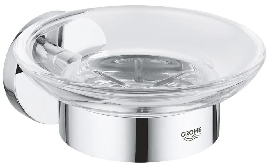 GROHE 41193000 - Portasapone a ciotola ESSENTIALS, cromato lucido