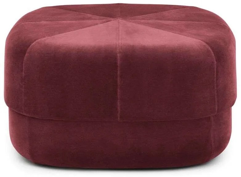 Normann Copenhagen - Circus Pouf Large Dark Red Normann Copenhagen