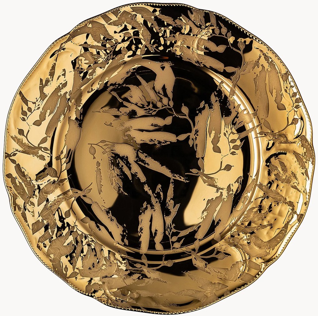 Piatto da portata in porcellana Heritage Midas