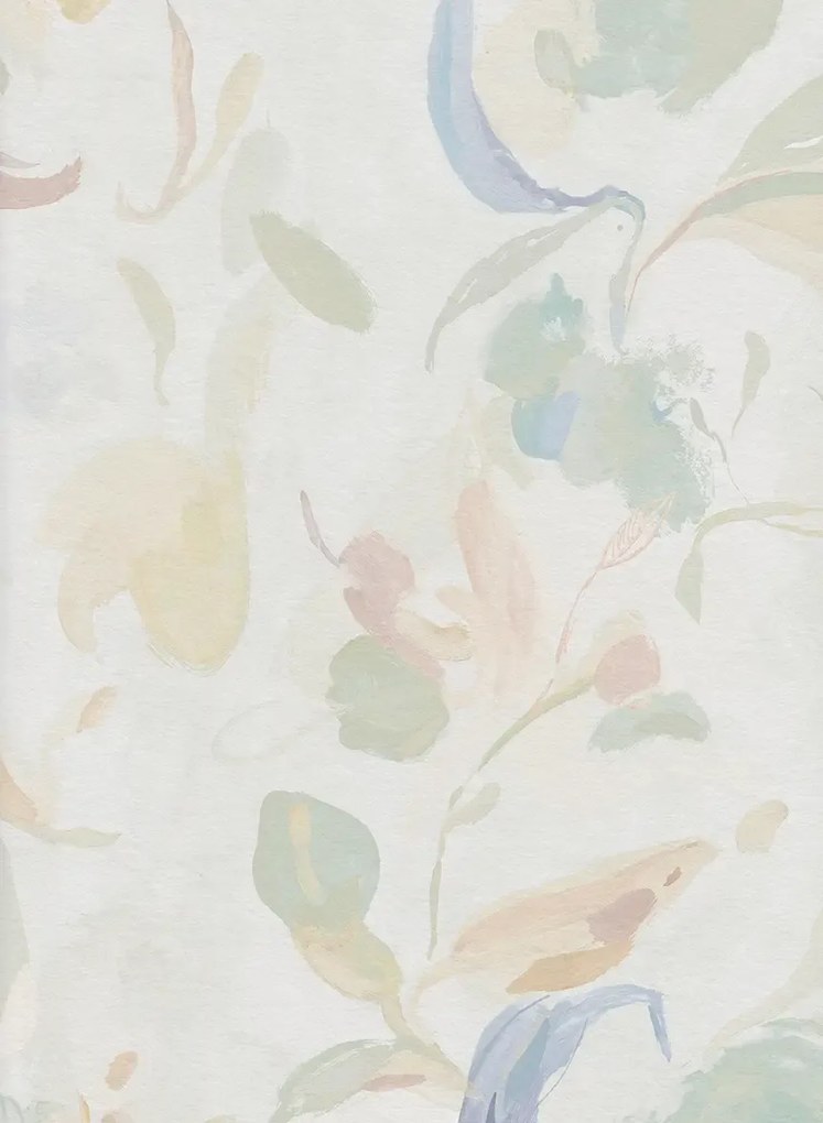 Sian Zeng Tapete Abstract Blooms - Green