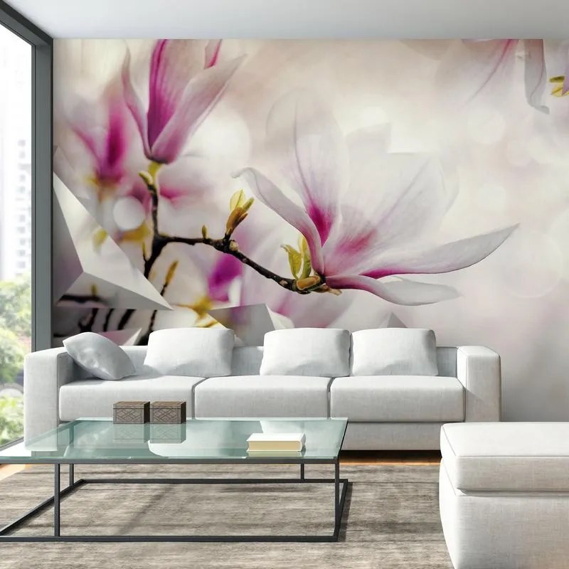 Fotomurale adesivo  Subtle Magnolias  Third Variant  Larghezza x Altezza Home decor 147x105