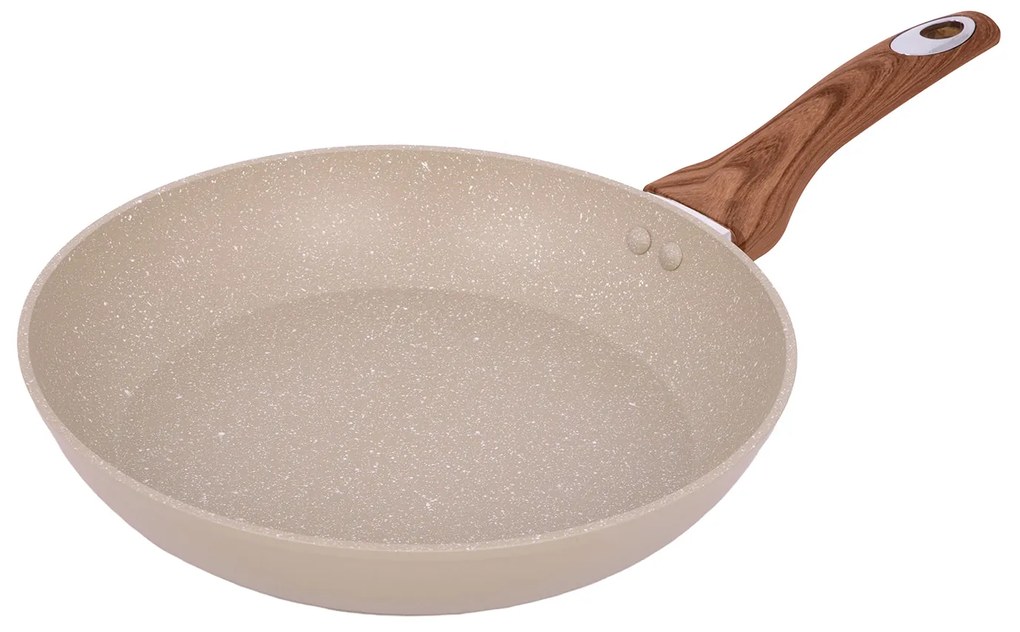 Padella antiaderente 26 cm taupe Kolors