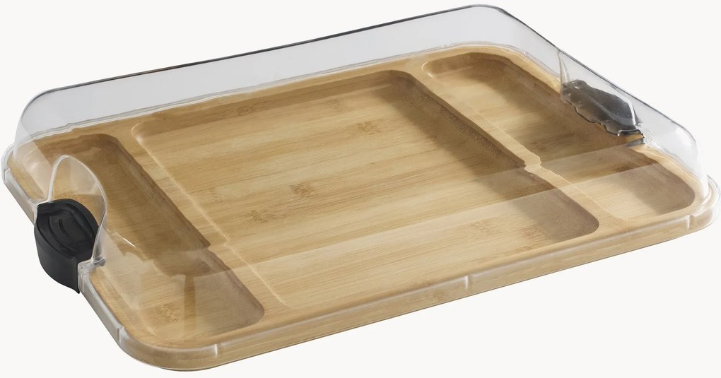 Tagliere in bambù con coperchio Build-a-Board