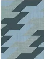 Arte Carta da parati String - Smoky Blue