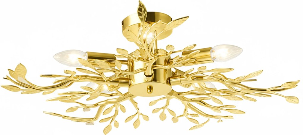 Lampada da soffitto EBT022-5C GOLD