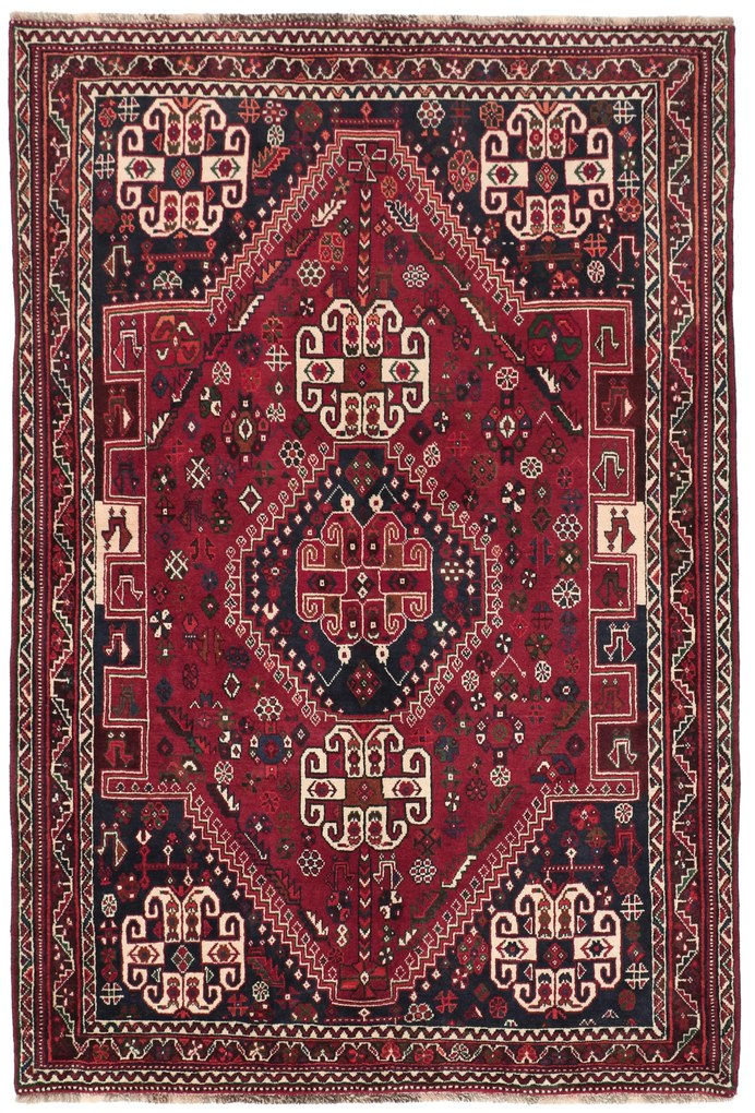 Gashghai Tappeto persiano 220 x 150 (Iran) Annodato A Mano