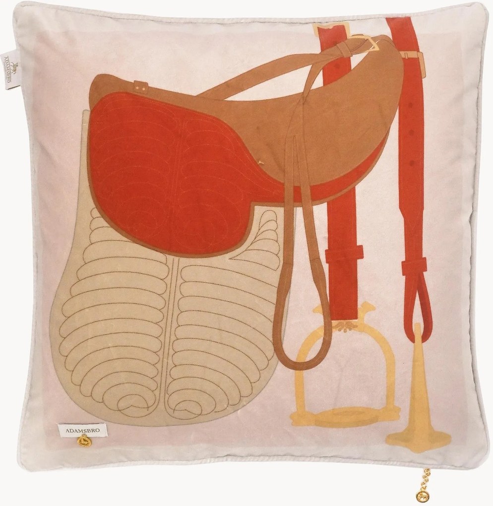 Cuscino in velluto Heritage Saddle