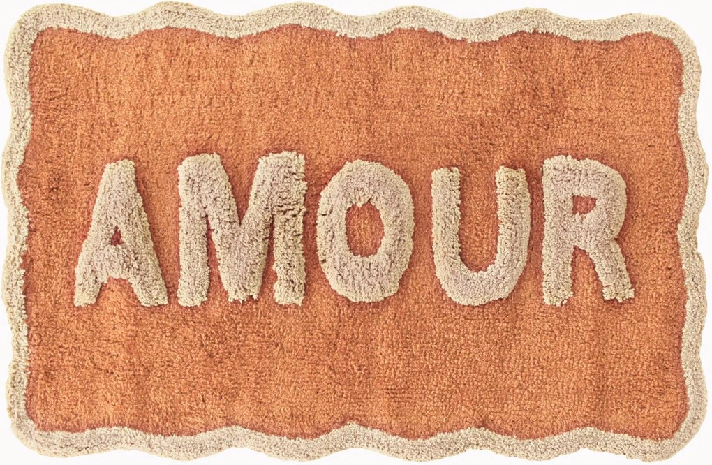 Tappetino da bagno in cotone Amour
